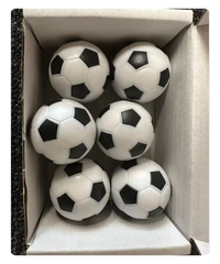 32mm black white foosball replacement balls