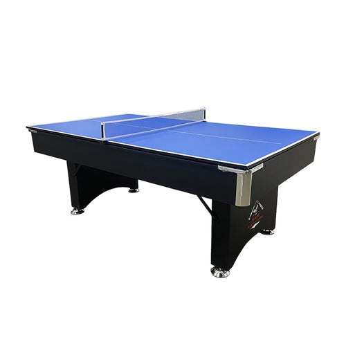 3 in 1 - 7ft Foldable pool table with table tennis and dining table