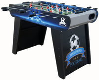 4ft foosball table with graphic design side angle
