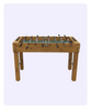 4ft Soccer Table Wood