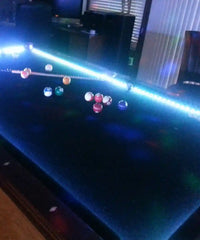 8ft Pool Table with LED Light