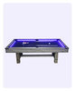 8ft Pool Table with LED Light (Display Item Available)