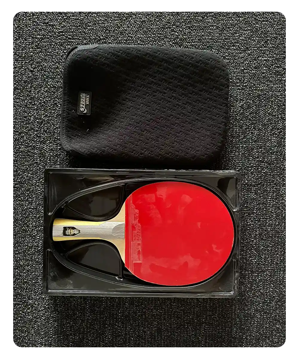 DHS 5002 5 Star Table Tennis Bat Racket Long Handle Ping Pong Paddle Shakehand