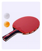 Advanced Portable Table Tennis Racket Set Red