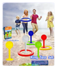 Fun Outdoor Sports Game Set for Kids & Adults - Rainbow Throwing Rings