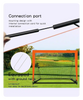 2pcs Portable Pop-up Football Goals