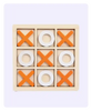 Wood XOXO Board Game Orange