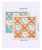 Wood XOXO Board Game Orange