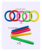 Colorful Ring Toss Game