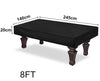 8FT Indoor/Outdoor Pool Billiard Table Cover Polyester Waterproof Dust Cap