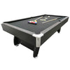8ft Pool Table (Black Body + Black Cloth)