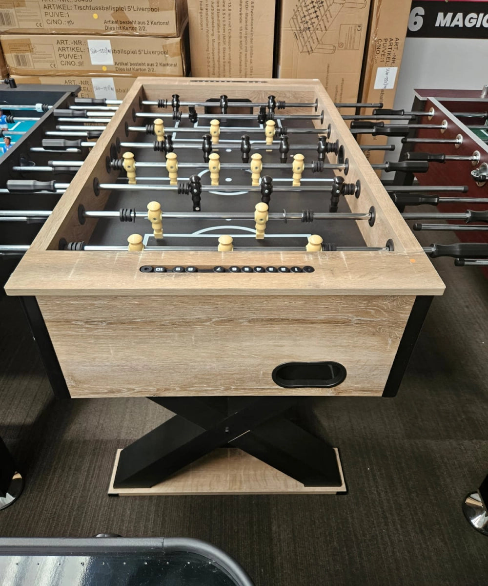 5ft Foosball Table with X Style Leg Design_new image