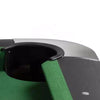 8ft Pool Table (Black Body + Green Cloth)
