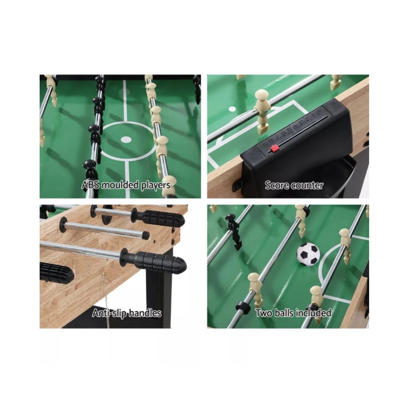 10 in 1 Soccer Table Foosball Hockey Pool Bowling Combo Games Home Party Gift_6