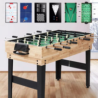 10 in 1 Soccer Table Foosball Hockey Pool Bowling Combo Games Home Party Gift_7