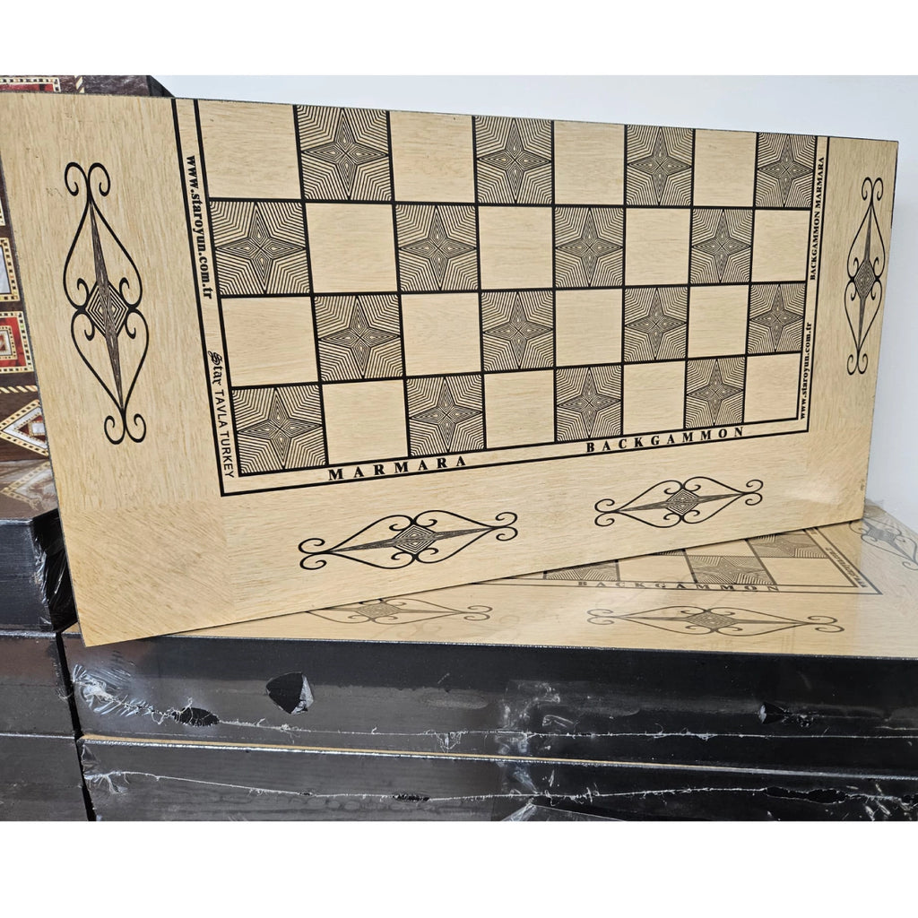 Backgammon game (standard size) 470W x 240H x 60D_1