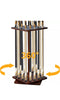 Rotating Pool Stick Holder Floor Stand