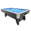 7ft Pool Table With Ball Return System ( black body+blue cloth)