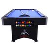 7ft Pool table Foldable HD (black body + Green Cloth)