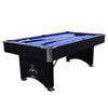 7ft Pool table Foldable HD (black body + Green Cloth)