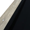 7ft Pool Table – Timber Finish Frame & Black Cloth