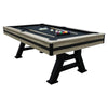 7ft Pool Table – Timber Finish Frame & Black Cloth