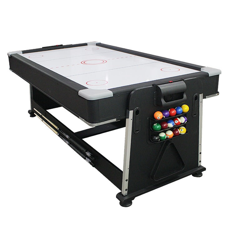 7ft 4-in-1 Game Table Black Blue