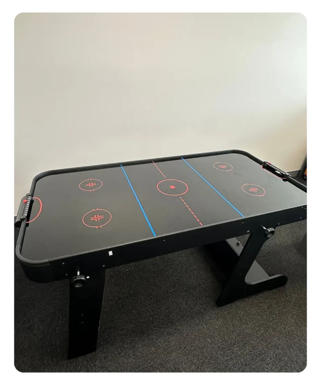 Convenient 5ft Foldable Air Hockey Table | Magic Sports & Gaming