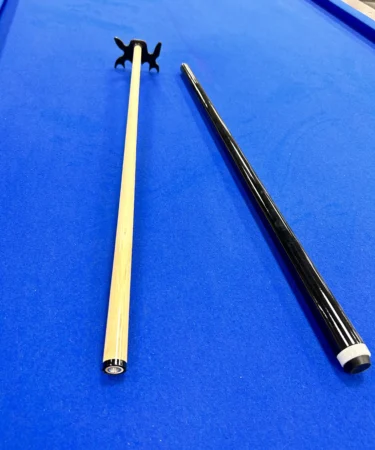 Wood Bridge Cue + Rest Head